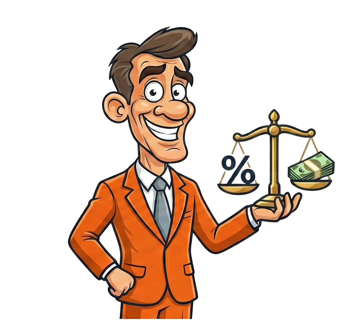 Dealminister Maskottchen